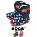 《アイテム名》 BOGS ボグス スノーブーツ ファーム アニマルズ FARM ANIMALS 78464S ベビー＆キッズ（子供用） 《ブランドヒストリー》 「よりよい靴を毎日作り続けることはタフだが、終わることのない追求である」創業者ビル・コームのモットーです。「最も不快な環境で」働き、活動する人々のため、40年以上に及ぶ靴産業での経験に基づき、全天候型ブーツの決定版としてBOGSを生み出しました。太平洋岸北西部に本拠地があり、吹雪や雨、晴れにおける2〜3度の温度差が生存するための大きな違いとしてとらえ、独自の特性高品質素材を使用して「防水性・耐久性・快適性」を兼ね備えたブーツを開発し続けています。 《アイテム説明》 BOGSより「ファーム アニマルズ」です。防水性・耐久性・快適さを兼ね備えたボグス定番モデルの登場。キュートなアニマル柄に機能性に優れた一足。アッパーには汚れに強く、防水性・耐久性にも優れてる特殊素材を採用。 また、氷点下10度でも暖かさを保つ特殊素材のライニングを採用しており、寒い季節には欠かせない定番アイテム。履き口の取っ手は脱ぎ履きしやすい仕様で、カカト部分にはたくさん歩くお子様も脱げずらいマジックテープのベルトを兼ね備えた実用的なデザインです。 ■WATERPROOF(ウォータープルーフ)防水仕様の高機能ウェットスーツの材料を採用。雨や雪でも安心の防水仕様なので水たまりの多い悪路や、雪解け時に起こりやすい浸水の悩みも感じずに安心して履くことができます。 《カラー名/カラーコード/管理No.》 01.ブラウンマルチ/249/"13107113" 02.ネイビーマルチ/492/"13107114" 03.ピンクマルチ/690/"13107115" メーカー希望小売価格はメーカーカタログに基づいて掲載しています。 こちらの商品は、並行輸入により海外から輸入しております。製造・入荷時期により、細かい仕様の変更がある場合がございます。上記を予めご理解の上、お買い求め下さいませ。 関連ワード： ブーツ シューズ スリッポン ボア レインシューズ ファー ふわふわ 動物 総柄 防水 防滑 保温 定番 date 2018/10/26 店内検索用：23(15cm) 24(16cm) 25(17cm) 26(18cm)Item Spec ブランド BOGS ボグス アイテム スノーブーツ スタイルNo 78464S 商品名 ファーム アニマルズ 性別 ベビー＆キッズ（子供用） 原産国 China 他 素材 アッパー：合成繊維 アウトソール：ラバー 重量 片足（25(17cm)）約159g 商品特性1 こちらの商品は1cm刻みの展開になります。 当店では、スタジオでストロボを使用して撮影しております。商品画像はできる限り実物を再現するよう心掛けておりますが、ご利用のモニターや環境等により、実際の色見と異なる場合がございます。ご理解の上、ご購入いただけますようお願いいたします。