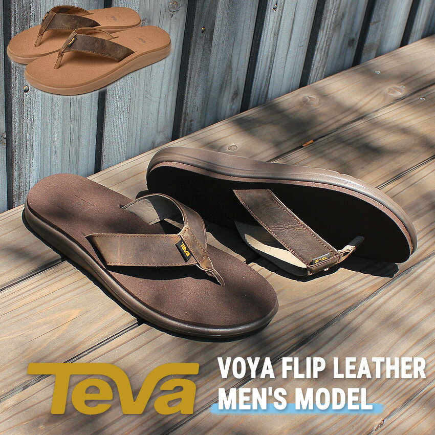 ڽ볫š TEVA   ܥ եå 쥶 ƥ ֥饦 ١ 塼 ӡ ȥ󥰥 ֥ ȥɥ 쥸㡼  ͵     ƥ TEVA M VOYA FLIP LEATHER 1106784