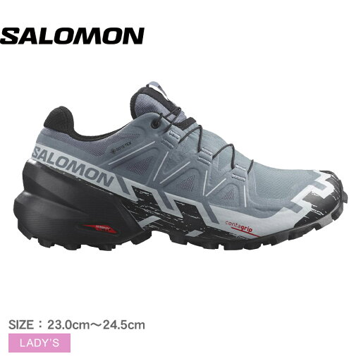 \GWセール開催!/ サロモン トレイルランニングシューズ レディース SPEEDCROSS 6 GORE-TEX グレー 靴 シューズ スニーカー ローカット アウトドア ランニング トレイル トレイルランニング スポーティ 運動 レジャー ゴアテックス GORE-TEX 軽量 軽い \GWセール開催!/ サロモン トレイルランニングシューズ レディース SPEEDCROSS 6 GORE-TEX グレー 靴 シューズ スニーカー ローカット アウトドア ランニング トレイル トレイルランニング スポーティ 運動 レジャー ゴアテックス GORE-TEX 軽量 軽い