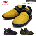 30日～クーポン★スニーカー レディース ニューバランス キャラバンモック New Balance CARAVAN MOC MID スリッポン あったか アウトドア 3センチヒール 撥水 防寒 ミドル