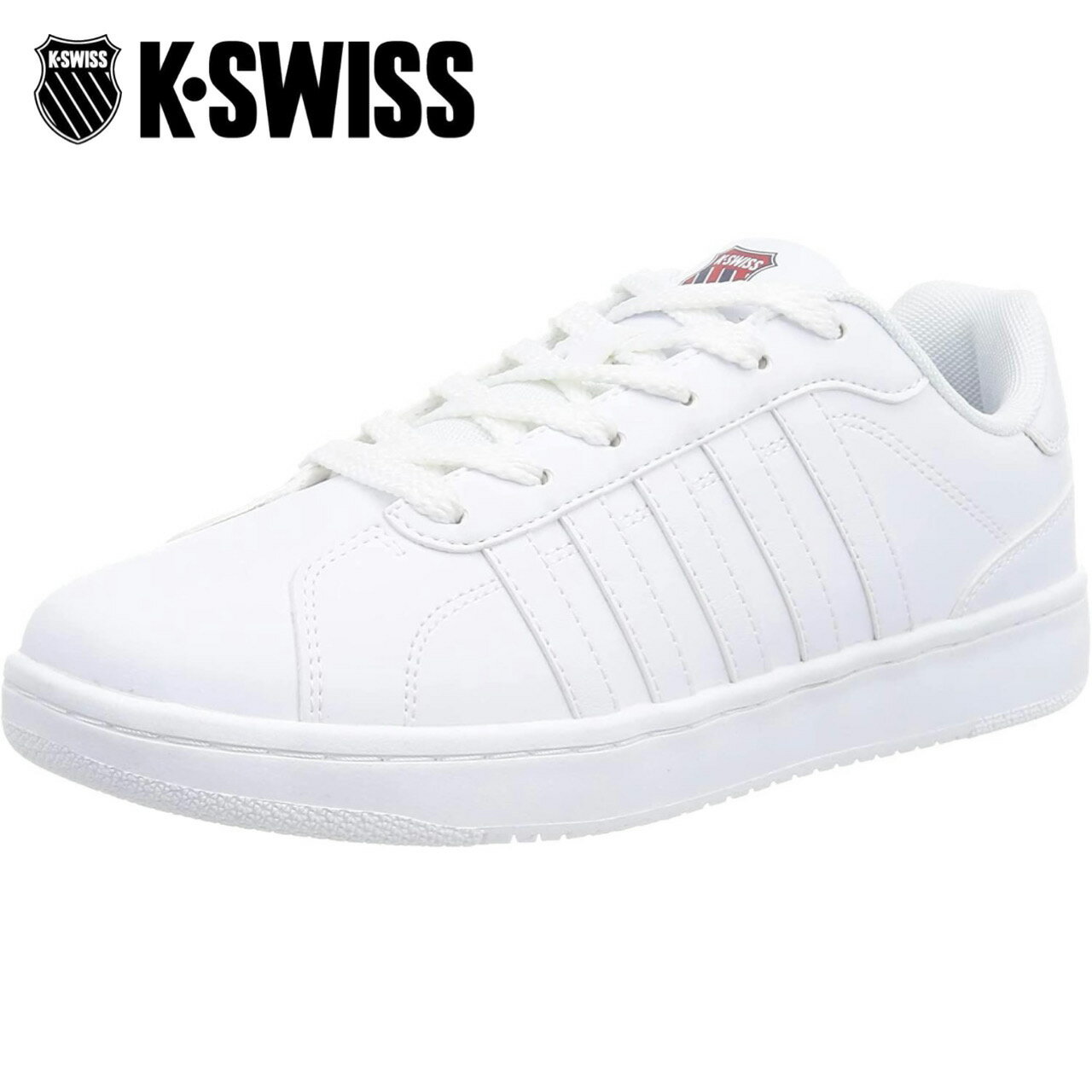 ケースイス / コート モンタラ 2 S ホワイト 白 36101880 ( K-SWISS COURT MONTARA 2 S )【送料無料 北海道、沖縄県を除く メンズ レディース スニーカー 靴 シューズ 軽量 白スニーカーカジュアルシューズ メンズスニーカー】(後継モデルです)
