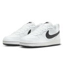 ナイキ NIKE スニーカー コート ボロー LOW リクラフト GS DV5456 104 ホワイト 白 ブラック ( NIKE COURT BOROUGH LOW DV 5456 )【送料無料 北海道沖縄を除く レディース シューズ スニーカー 靴 レディースシューズ ジュニア 通学 】