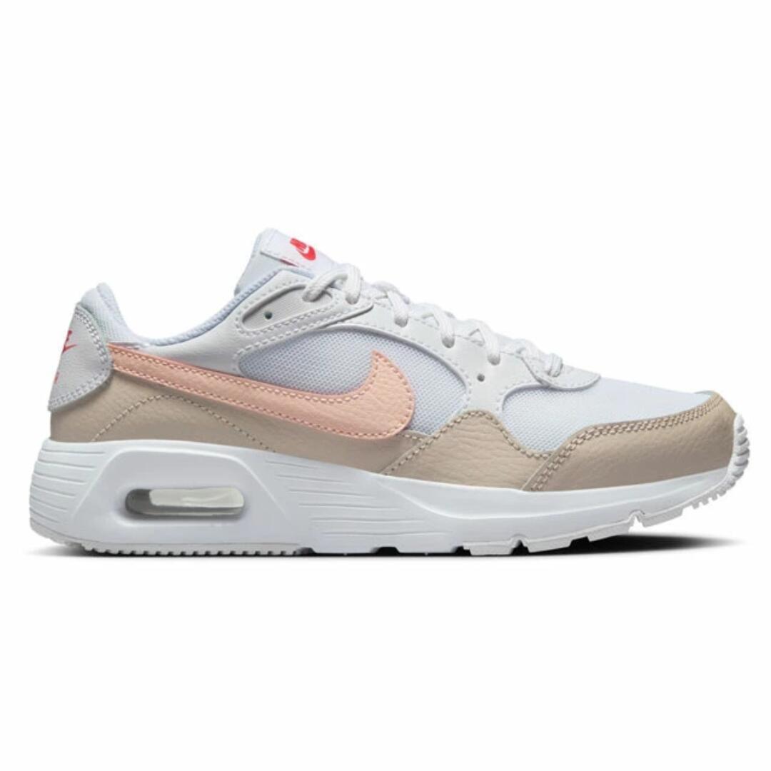 ナイキ / ナイキ エアマックス SC (GS) CZ5358 122 ホワイト 白 エコー ピンク ( NIKE AIR MAX CZ 5358 SC GS )【送料無料 北海道、沖縄県を除く ジュニア シューズ レディース スニーカー 靴 ランニングシューズ ジュニアシューズ 】(後継モデルです)