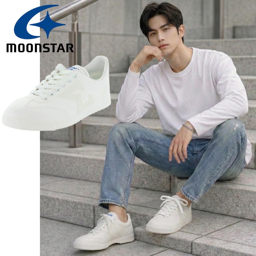 ムーンスター/ジャガー シグマ 04 CL 04CL ホワイト【送料無料 北海道、沖縄県を除く 超軽量 レディー..