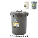 【値下げ】ラウンドペール 45L 幅42.5 奥行42.5 高さ52cm ペール ダストボックス ごみ箱 ゴミ箱 おしゃれ インテリア