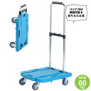 【楽天スーパーSALE10%OFF】台車 折りたたみ 軽量 手押し台車 耐荷重60kg 平台車 キャリーカート コンパクト 静音 伸縮機能 静か 室内 オフィス...