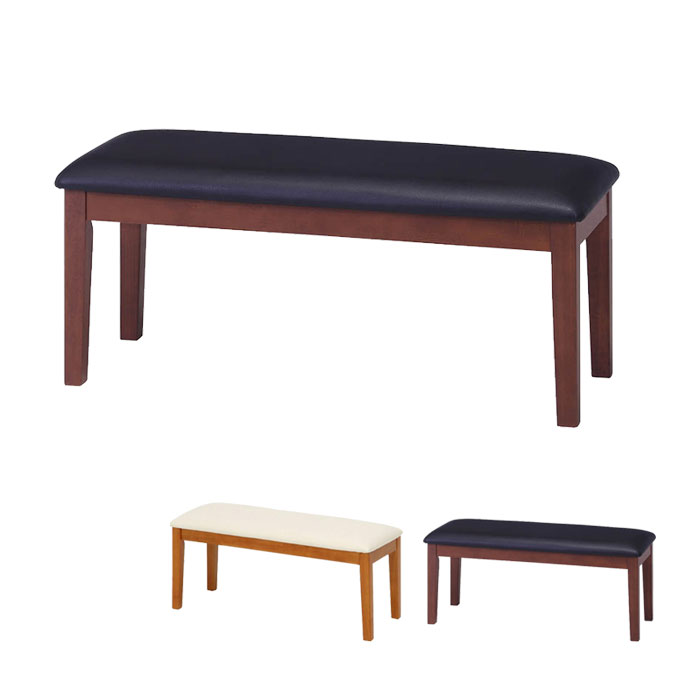 【楽天スーパーSALE10%OFF】【値下げSALE】ダイニングベンチ ダイニング ベンチ 幅100cm 木製 レザー ..