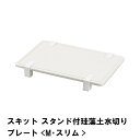 スキット スタンド付珪藻土水切りプレート M スリム