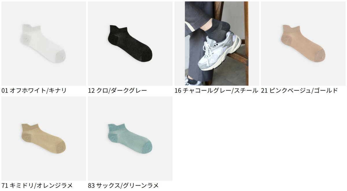 【全品送料無料〜7/11 23:59迄】【公式 Tabio】 靴ずれ対策 シャイニーラメメッシ...