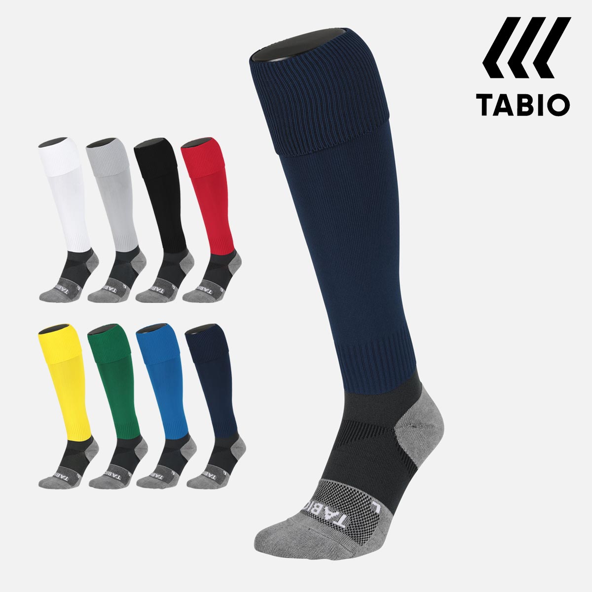 【あす楽】【公式 TABIO SPORTS】 メンズ フットボール ストッキング グリップ＆フィット(27.0～29.0cm) / 靴下屋 靴下 タビオ タビオスポーツ サッカー ソックス ウェア L くつ下 メンズ 黒 父の日ギフト 日本製