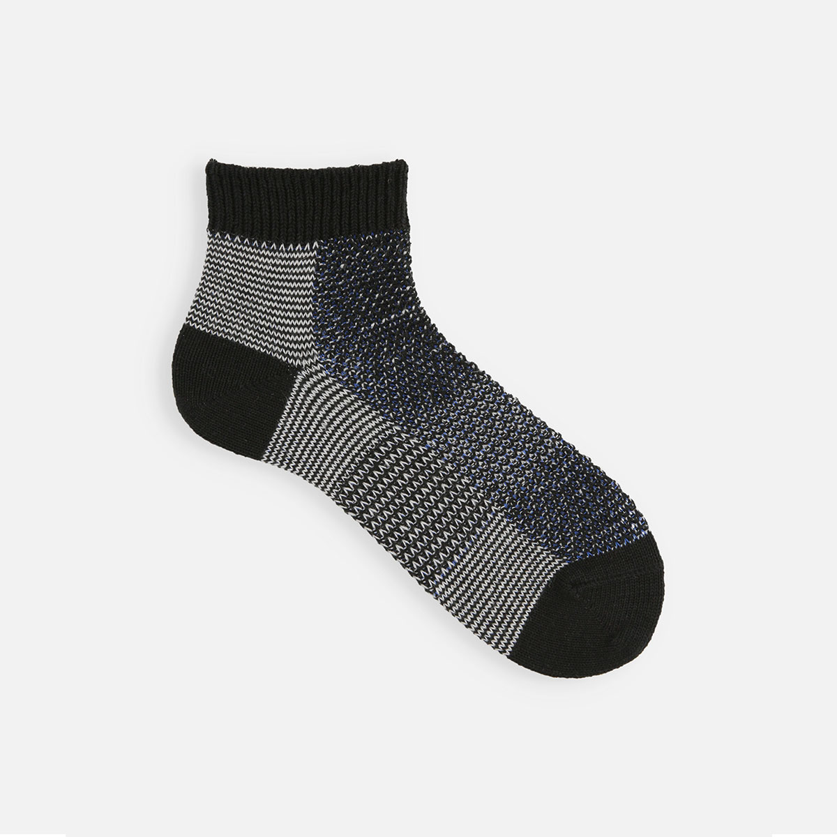 【全品送料無料〜5/16 23:59迄】【公式 Tabio MEN】メンズ 綿麻ブロックメッシュシ...
