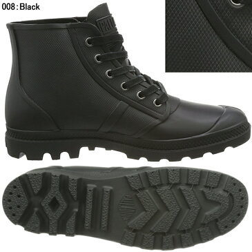 パラディウム パンパ ハイ レイン スニーカー レインシューズ 雨靴 PALLADIUM PAMPA HI RAIN 75556 メンズ レディース【QKQK-28nhhd】 レインブーツ レイン 雨 レディース レディース靴 レッド 赤 おしゃれ かわいい 23.5cm 24.0cm ●