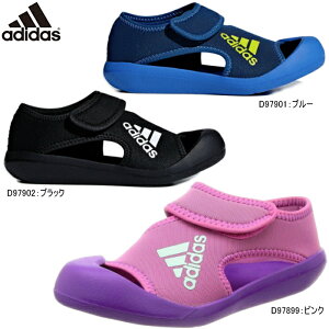 アディダス ウォーターシューズ adidas ALTAVENTURE C キッズ チャイルド D97901/D97902/D97899 水陸両用 サンダル 男の子 女の子 ブルー 青 ブラック 黒 ピンク かわいい おしゃれ 17.5cm 18.0cm 18.5cm 19.0cm 19.5cm 20.0cm 21.0cm