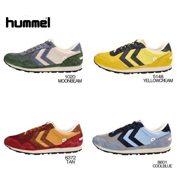 ヒュンメル メンズ レディース スニーカー hummel REFLEX NYHAVN HM63992 復刻 ランニングシューズ　スエード スウェ…