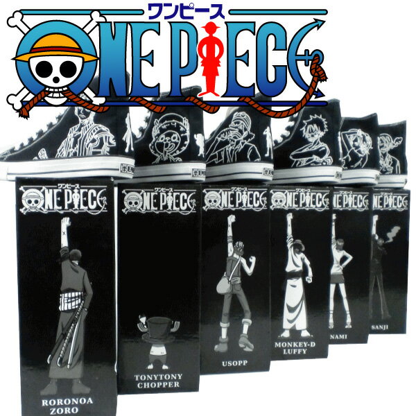 ONE PIECE「ワンピース×コラボ」 スニーカールフィ ゾロ サンジ ウソップ ナミ チョッパー各キャラクターが1足ずつ入った6足セット！　ワンピース グッズ シューズ アニメ キャラクター おしゃれ 靴 set サイズ XS S M L ●