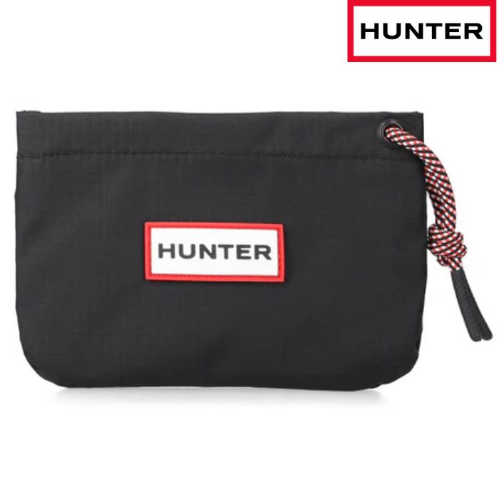 樂天商城 - ハンター HUNTER UBP7120NRS ユニセックス トラベル ミニ ポーチ ポーチ TRAVEL MINI POUCH ミニポーチ 耐水性 耐久性 旅行 トラベル 小物 黒 ブラック 男女兼用