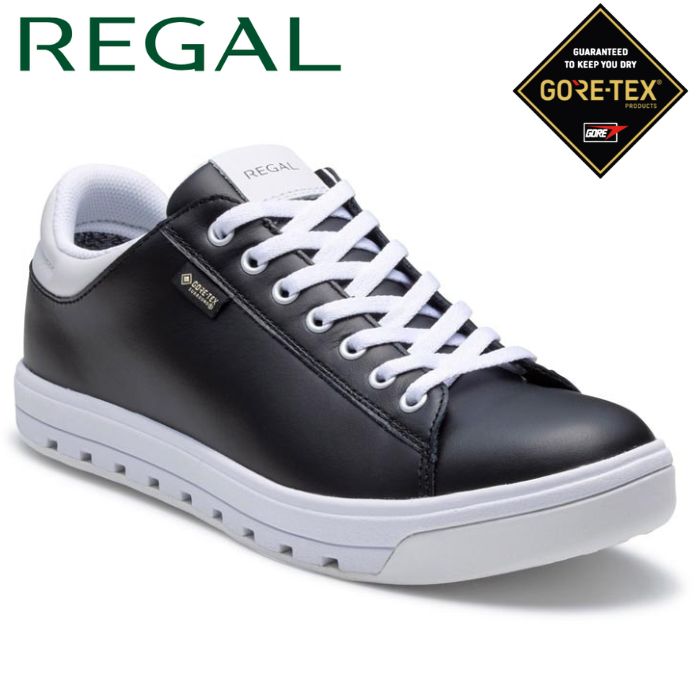 リーガル REGAL 51DL BD コートスニーカー GORE-TEX SURROUND メンズ 靴 リーガル 通勤 革靴 ゴアテックス 防水 防水耐久性 透湿性 スニーカー シンプル 黒 ブラック 白 ホワイト おしゃれ