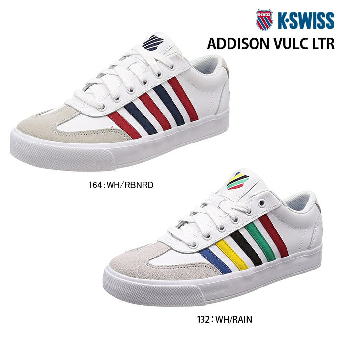 楽天靴のリードケースイス K-SWISS メンズ レディース スニーカー アディソン バルカ レザー ADDISON VULC LTR