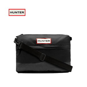 ハンター バック HUNTER オリジナル リップストップ サコッシュ サイドバッグ UBC1130KBM ショルダーバッグ ブラック 黒 ロゴ 耐水性