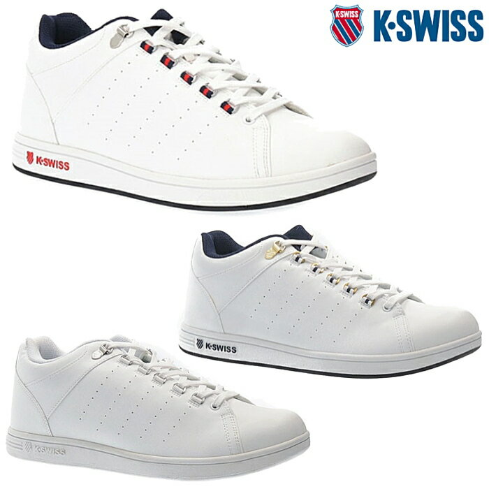 ケースイス K-SWISS メンズ レディース スニーカー カジュアル シューズ KS 100 白 ホワイト 通学 仕事 沖縄 KSWISS かわいい