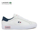 ラコステ LACOSTE パワーコート POWERCOURT TRI 22 1 SF00303 407 レディース 靴 スニーカー 白 ホワイト