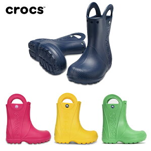 SALE å crocs KIDS HANDLE IT RAIN BOOT 12803 ϥɥ å 쥤 ֡ å Ҷ Ĺ 쥤֡ ԥ  ꡼   