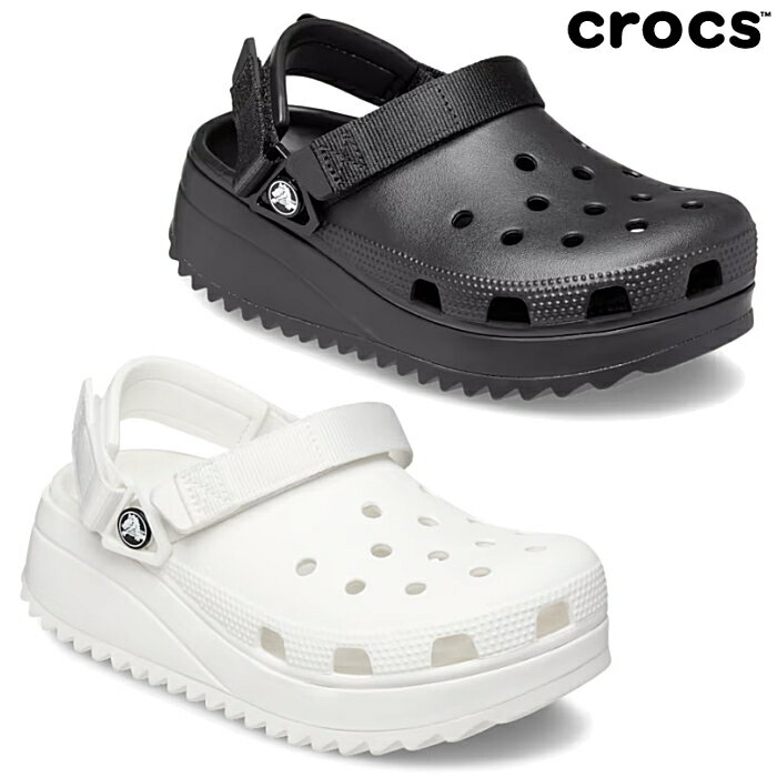 クロックス crocs メンズ レディース サンダル クラシック ハイカー クロッグ バックストラップ Classic Hiker Clog 206772 厚底