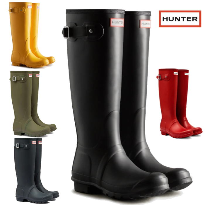 ハンター ウィメンズ オリジナルトールブーツ WFT1000RMA 長靴 レディース HUNTER WOMENS ORIGINAL TALL ロング丈 レディース靴 靴 おしゃれ 雨靴 22.0cm 23.0cm 24.0cm 25.0cm