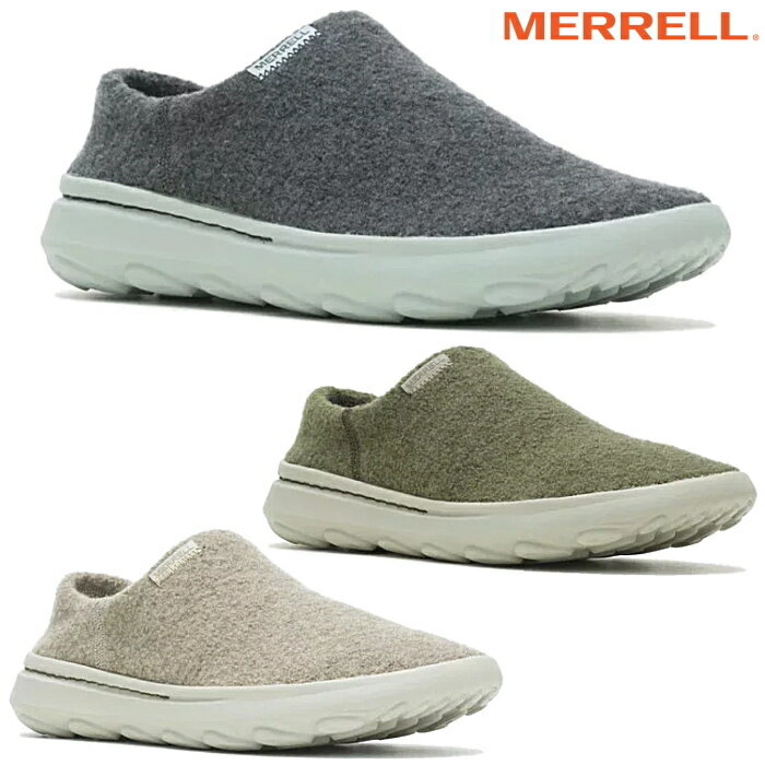 SALE メレル MERRELL メンズ サンダル シューズ ハット モック 2 ウール スライド MERRELL HUT MOC 2 W..