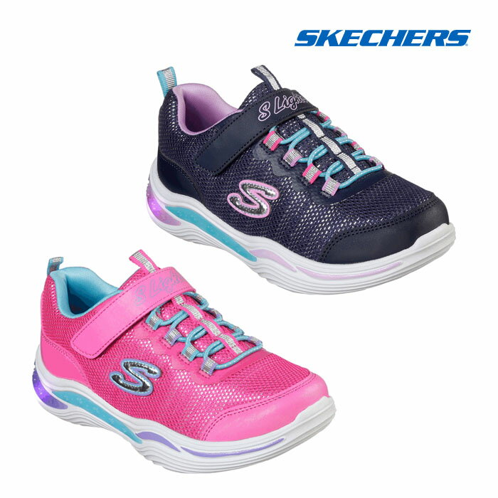 楽天靴のリードスケッチャーズ SKECHERS キッズ パワー ペタルズ 20202L POWER PETALS スニーカー 光る靴