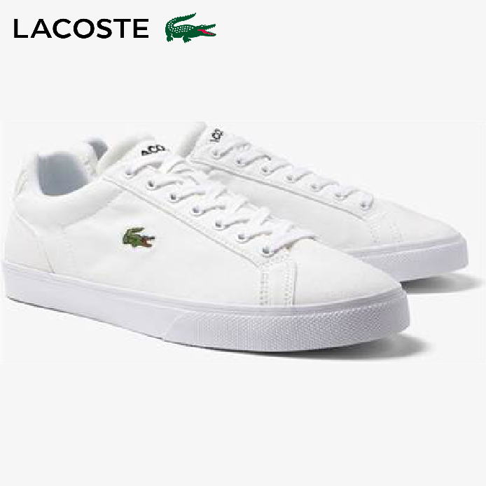 ラコステ スニーカー メンズ ラコステ LACOSTE 45CMA0054 LEROND PRO BL 123 1 CMA メンズ ローカットスニーカー ホワイト スポーツ レースアップ カジュアルシューズ