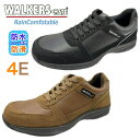 ウォーカーズメイト WALKERS-MATE MW-8506 スニーカー メンズ 黒 ブラック 茶 ブラウン 防水 防滑 幅広 4E カジュアル ファスナー ウォーキングシューズ 靴 父の日 スニーカー 実用的 プレゼント 靴(4)