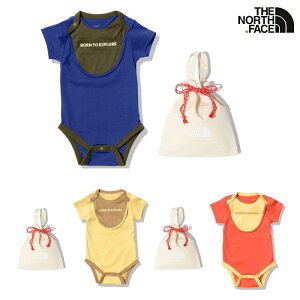 ザ・ノースフェイス ベビー ショートスリーブロンパースアンド2Pビブ NTB12354 B S/S Rompers&2P Bib THE NORTH FACE ロンパース スタイ