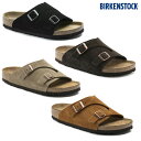 ビルケンシュトック BIRKENSTOCK メンズ サンダル チューリッヒ ナローフィット コンフォートサンダル Zurich ソフトフットベット 天然皮革 ドイツ製