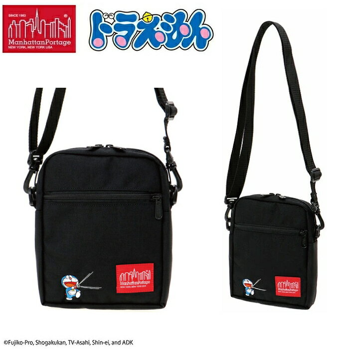 マンハッタンポーテージ ドラえもん シティライトバッグ [W16cm×H20cm×D4cm] MP1403PLDORA24 Manhattan Portage City Light Bag Doraemon 2024 レディース メンズ ショルダーバッグ ミニショルダー 斜めがけバッグ 1