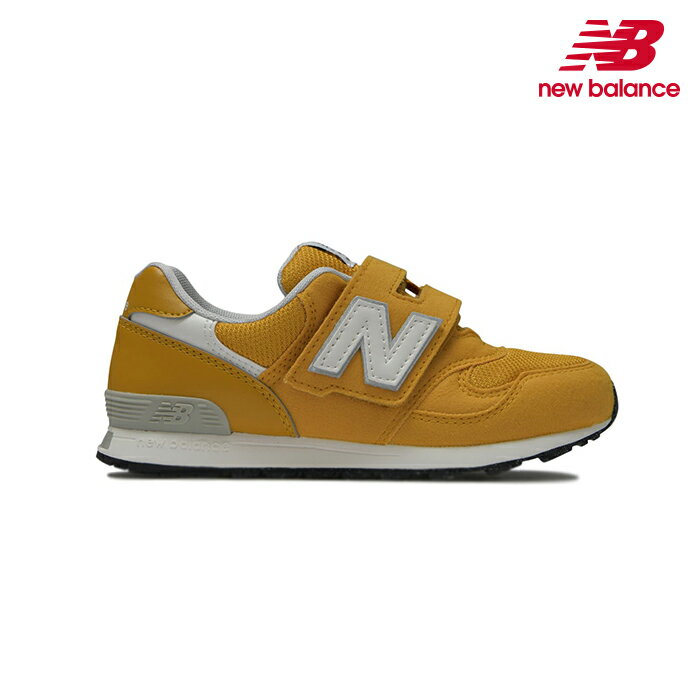 ニューバランス キッズ スニーカー PO313 JF イエロー New Balance キッズ ジュニア スニーカー 靴 シューズ 通学 通園 お祝い 運動会 セール 送料無料のサムネイル