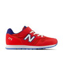 ニューバランス キッズ スニーカージュニア New Balance YV373 PD2 レッド ブルー 子供靴 スニーカー 運動靴 シューズ 女の子 男の子 運動会 通学 ジュニア スニーカー シューズ セール 送料無料