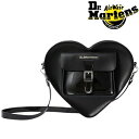 ドクターマーチン Dr.Martens レディース バッグ LEATHER BAG 黒 ハート 2WAY ショルダー バックパック リュック レザーバック AC807033(4)