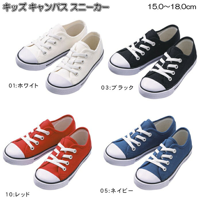キッズ キャンバス スニーカー ローカット 男の子 女の子 ジュニア 子供靴 カジュアル シューズ