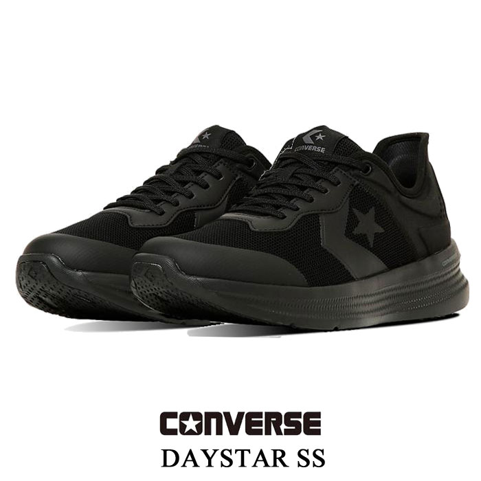 Rakuten - コンバース メンズ スニーカー デイスター スリットスライド ブラックモノ CONVERSE DAYSTAR SS 33600152 ランニング ハンズフリー スリッポン ローカット 靴