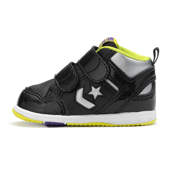 コンバース ベビー ウェポン ハイ CONVERSE BABY WEAPON HI ファーストシューズ ベビー マタニティー スニーカー マジックベルト 軽量 子供靴 37300270