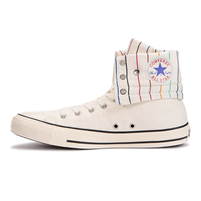 コンバース レディース スニーカー オールスター US ニー ハイ ホワイト CONVERSE ALL STAR US KNEE HI 1CL799 靴 ハイカット レースアップ レディース キャンバスシューズ カジュアル ガールズ 女の子 31303250