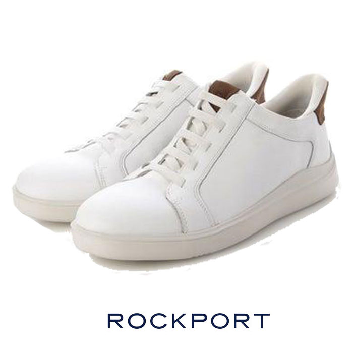楽天くつサポロックポート メンズ ティナー ステップアクティベイト ホワイト ROCKPORT TYNNAR STEP ACTIVATE RMF-C25S43W 靴 レザーシューズ スニーカー 本革 父の日 ギフト プレゼント