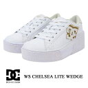 DCシューズ ウィメンズ チェルシー ライト ウェッジ ホワイト DC WS CHELSEA LITE WEDGE DW244601OF1 レディース シューズ ローカット ダンス ボーダー コート系 スケーター スケート スニーカー 靴(4)