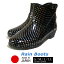 レディース レインブーツ チャーミング charming 781 スパンコールブラック 日本製 長靴