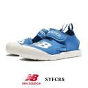 ニューバランス キッズ クルーザー サンダル ブルー new balance CRUISER Y SYFCRS-B1 サマーシューズ ベルクロマジック 子供靴 ...