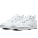 ナイキ スニーカー キッズ ジュニア レディース コートボロー ロー リクラフト GS ホワイト NIKE COURT BOROUGH LOW RECRAFT ...
