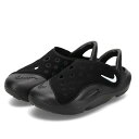 ナイキ ベビー マタニティー サンダル アクア スウッシュ TD ブラック NIKE AQUQ SWOOSH PS FN0875-002 靴 シューズ ギフト ...