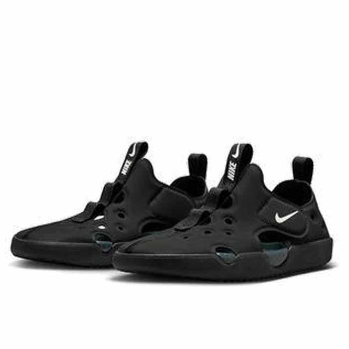 Rakuten - NIKE ナイキ キッズ サンダル SUNRAY PROTECT4 PS サンレイ プロテクト4 PS ブラック HF6277 スポーツサンダル 水陸両用 子供サンダル 軽量 歩きやすい つま先保護 ベルクロ 女の子 男の子 夏 海 川 プール ビーチ 水遊び 子供靴 楽天