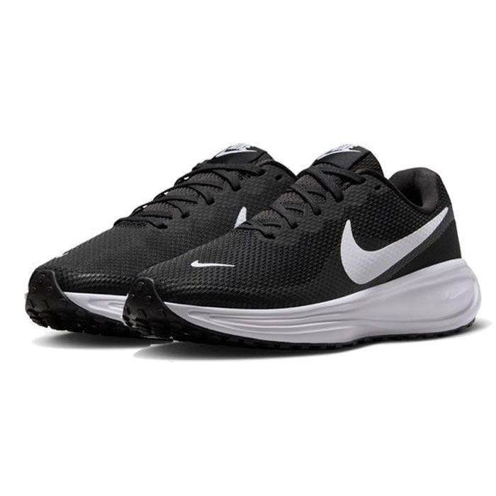 Rakuten - NIKE ナイキ ランニングシューズ メンズ レディース WMNS REVOLUTION 8 WIDE レボリューション 8 ワイド ブラック HQ1995 スニーカー 軽量 クッション 通気性 メッシュ ウォーキング ジョギング 運動靴 通学 部活 クラブ 通勤 HQ1995-002